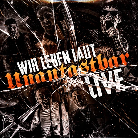 Unantastbar - Wir Leben Laut - Live Red Vinyl Edition + DVD