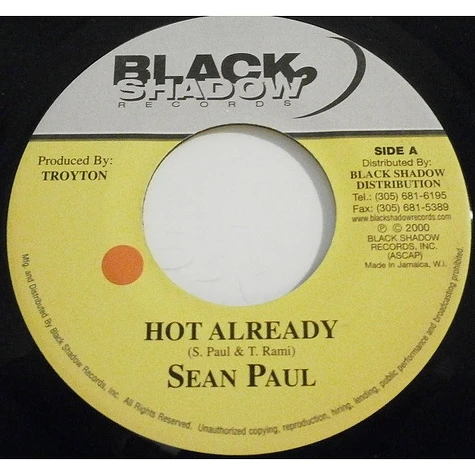 Sean Paul - Hot Already