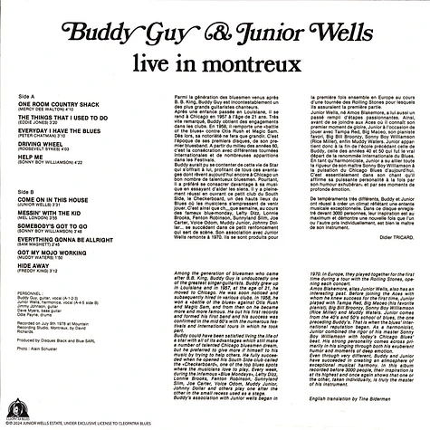 Buddy Guy & Junior Wells - Live In Montreux