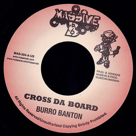 Burro Banton / Dr. Evil - Cross Da Board / Huslin