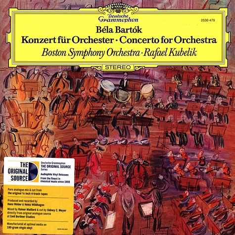 Rafael Kubelik / Boston Symphony Orchestra - Bartok:Konzert Für Orchester Original Source