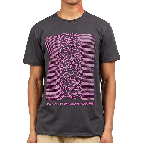 Joy Division - Neon Pink Unknown Pleasures T-Shirt