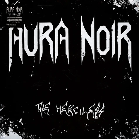 Aura Noir - The Merciless 20th Anniversary Silver Vinyl Edition