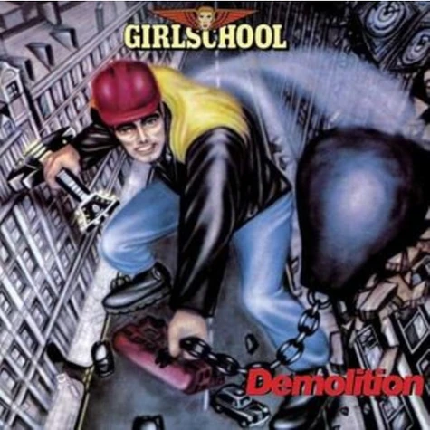 Girlschool - Demolition Blue Marble Vinyl Edition