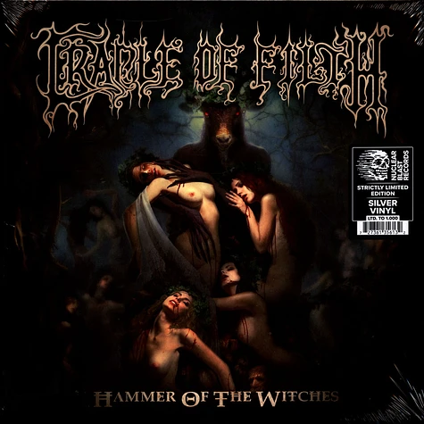 Cradle Of Filth - Hammer Of The Witches Silver Vinyl Edition