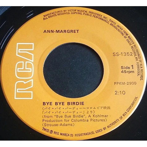 Ann Margret - Bye Bye Birdie / Take All The Kisses