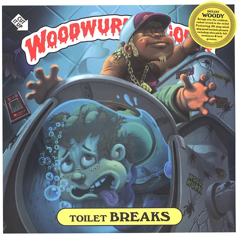 DJ Woody - Toilet Breaks Light Blue Vinyl Edition