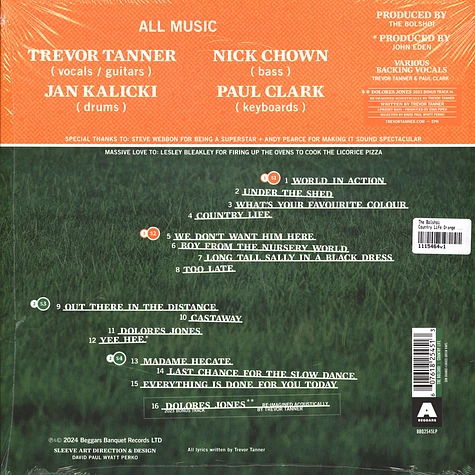 The Bolshoi - Country Life Orange & Green Vinyl Edition