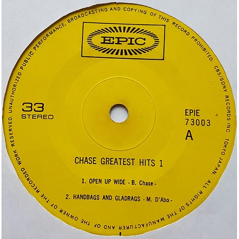 Chase - Greatest Hits 1
