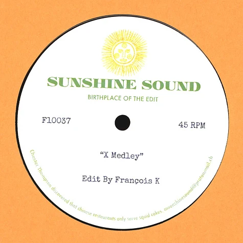 Sunshine Sound - Birthday Medley / X Medley Francois K