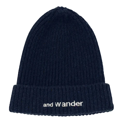 and wander - Shetland Wool Knit Cap