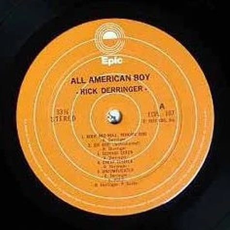Rick Derringer - All American Boy