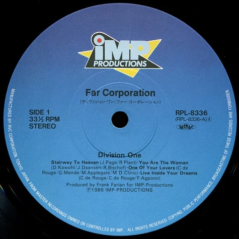 Far Corporation - Division One - The Album