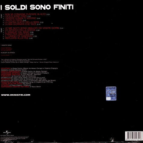 Ministri - I Soldi Sono Finiti