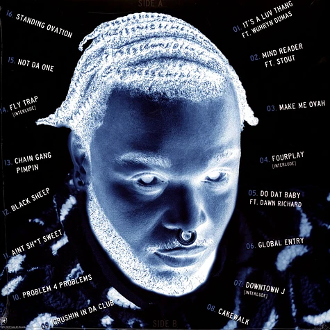 Cakes Da Killa - Black Sheep Transparent Blue Vinyl Edition