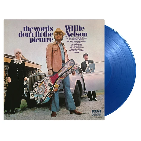 Willie Nelson - The Words Don't Fit The Picture Translucent Blue Vinyl Edition