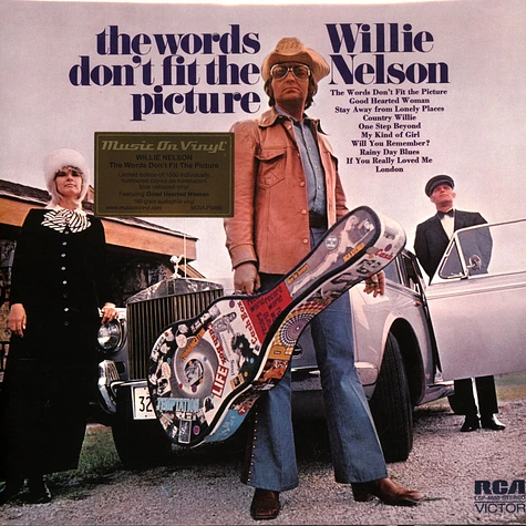 Willie Nelson - The Words Don't Fit The Picture Translucent Blue Vinyl Edition