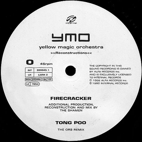 Yellow Magic Orchestra - Reconstructions