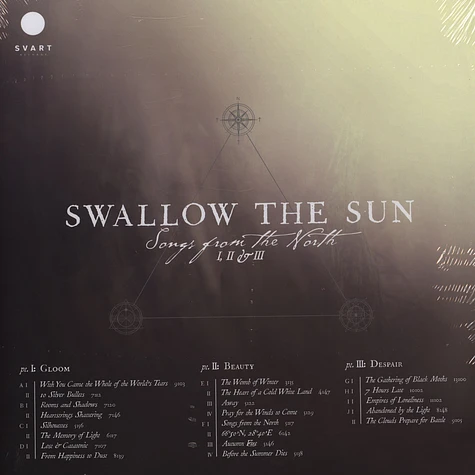 Swallow The Sun - Songs From The North I, II & III Black Vinyl Edition