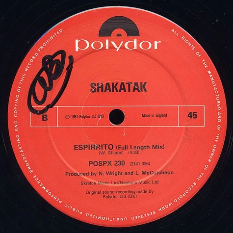 Shakatak - Living In The UK