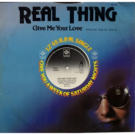 The Real Thing - Give Me Your Love