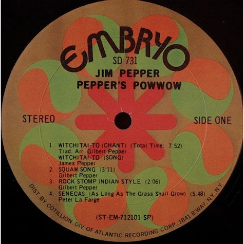 Jim Pepper - Pepper's Pow Wow