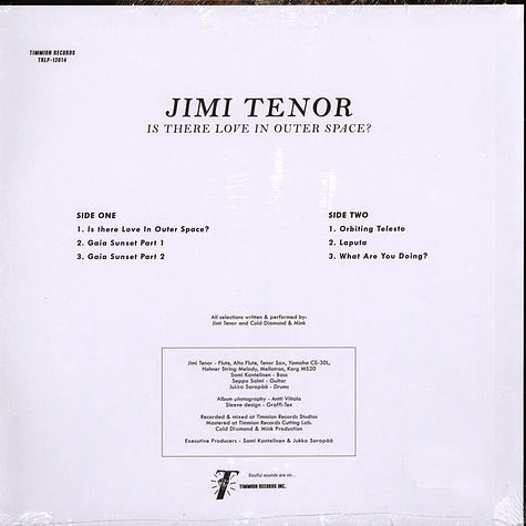 Jimi Tenor & Cold Diamond & Mink - Is There Love In Outer Space?