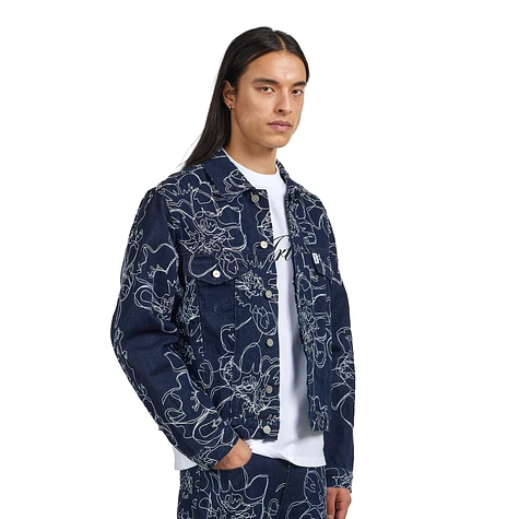 Arte Antwerp - Flower Stitch Denim Jacket