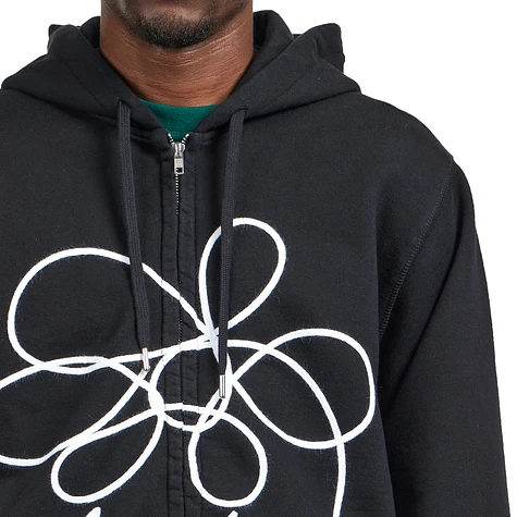 Arte Antwerp - Flower Logo Zip Hoodie