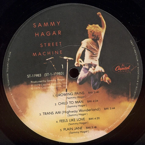 Sammy Hagar - Street Machine