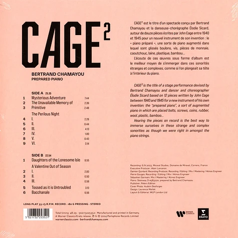 Bertrand Chamayou - Cage 2