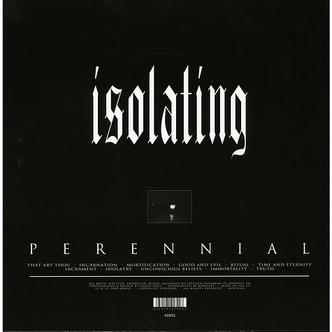 Isolating - Perennial