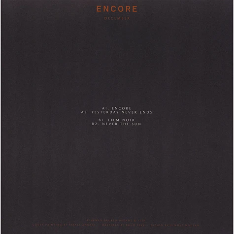 December - Encore