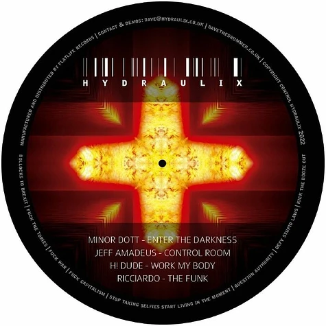 V.A. - Hydraulix Remixes EP Transparent Pink Vinyl Edition