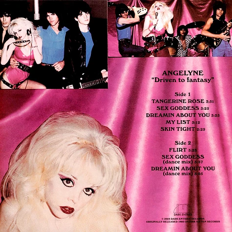 Angelyne - Driven To Fantasy Pink Vinyl Edition