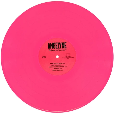 Angelyne - Driven To Fantasy Pink Vinyl Edition