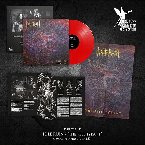 Idle Ruin - The Fell Tyrant Red Vinyl Edition