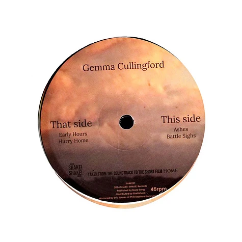 Gemma Cullingford - The Komiza Project Record Store Day 2024 Edition