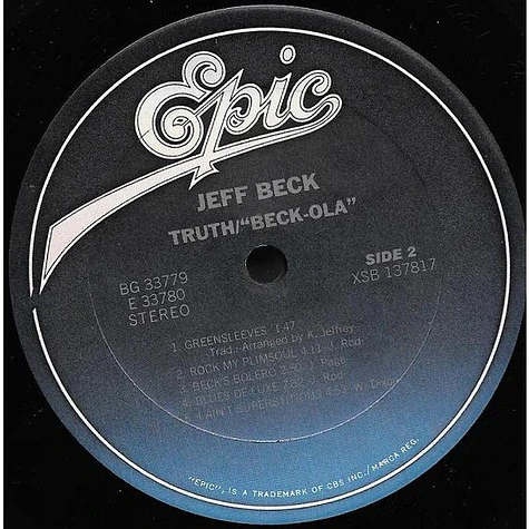 Jeff Beck - Truth/Beck-Ola
