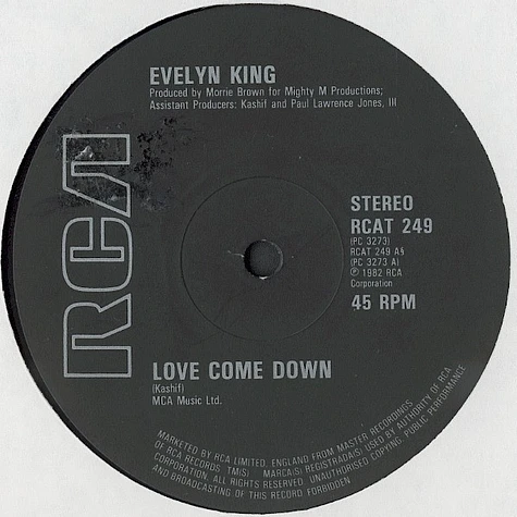 Evelyn King - Love Come Down