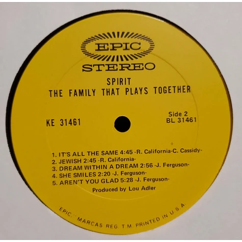 Spirit - The Family That Plays Together