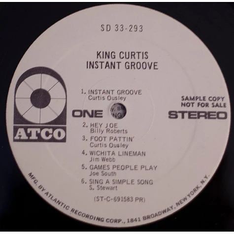 King Curtis - Instant Groove