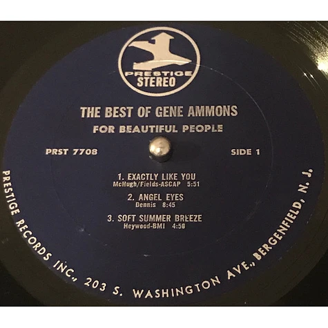 Gene Ammons - The Best Of Gene Ammons (For Beautiful People)