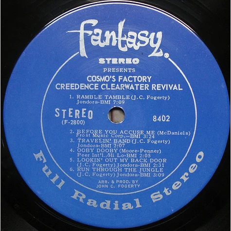 Creedence Clearwater Revival - Cosmo's Factory