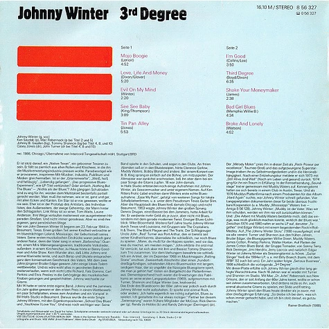 Johnny Winter - 3rd Degree
