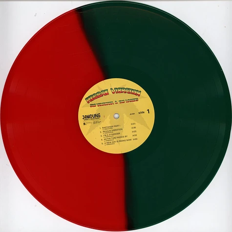 Joe Yamanaka & The Wailers - Reggae Vibration HHV Exclusive Green & Red Vinyl Edition