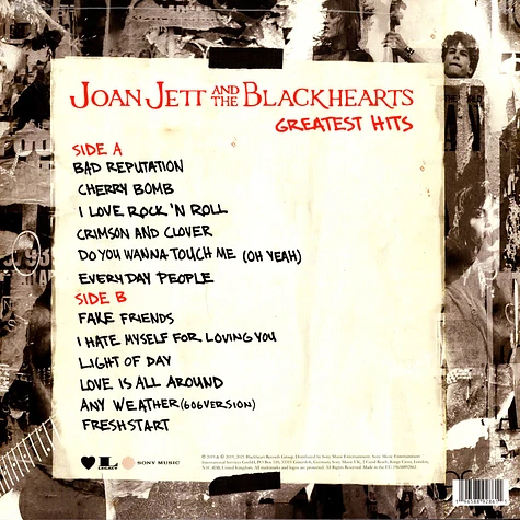 Joan Jett & The Blackhearts - Greatest Hits