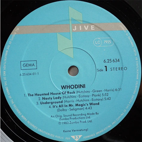 Whodini - Whodini