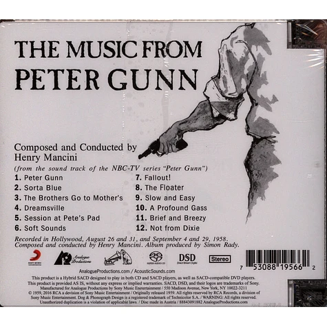 Henry Mancini - Peter Gunn Sacd