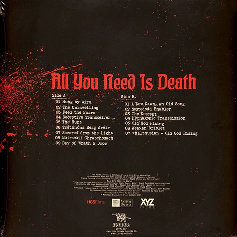 Ian Lynch - OST All You Need Is Death Red Vinyl Edition